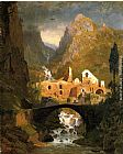William Stanley Haseltine Valle dei Molini - Amalfi painting